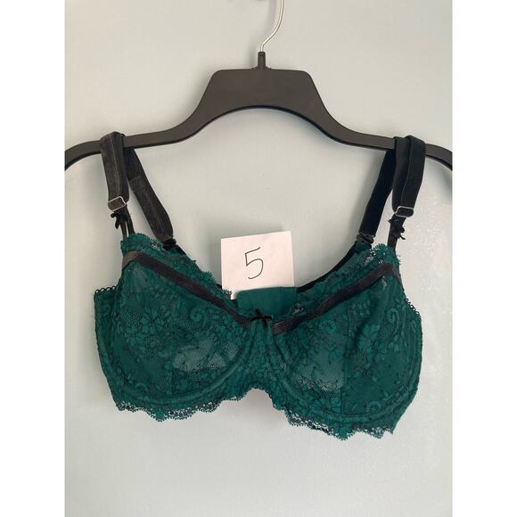 Victoria's Secret Bra 34DDD Green Unlined NWOT - Picture 8 of 9